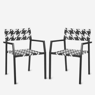 Halden Outdoor Arm Chair, Set of 2