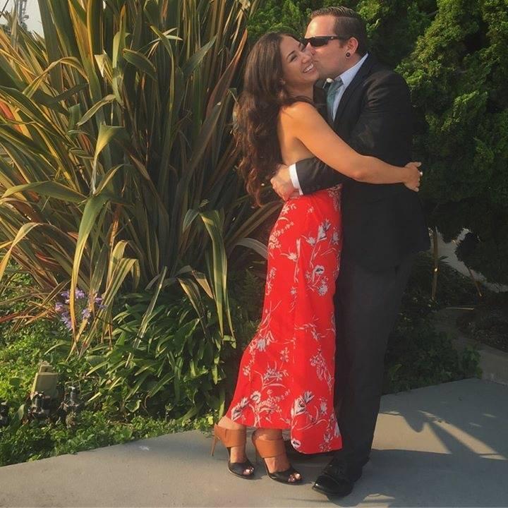 At our friends' Nolan and Sydney's wedding