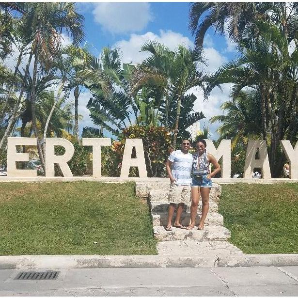 Us chilling in Mexico