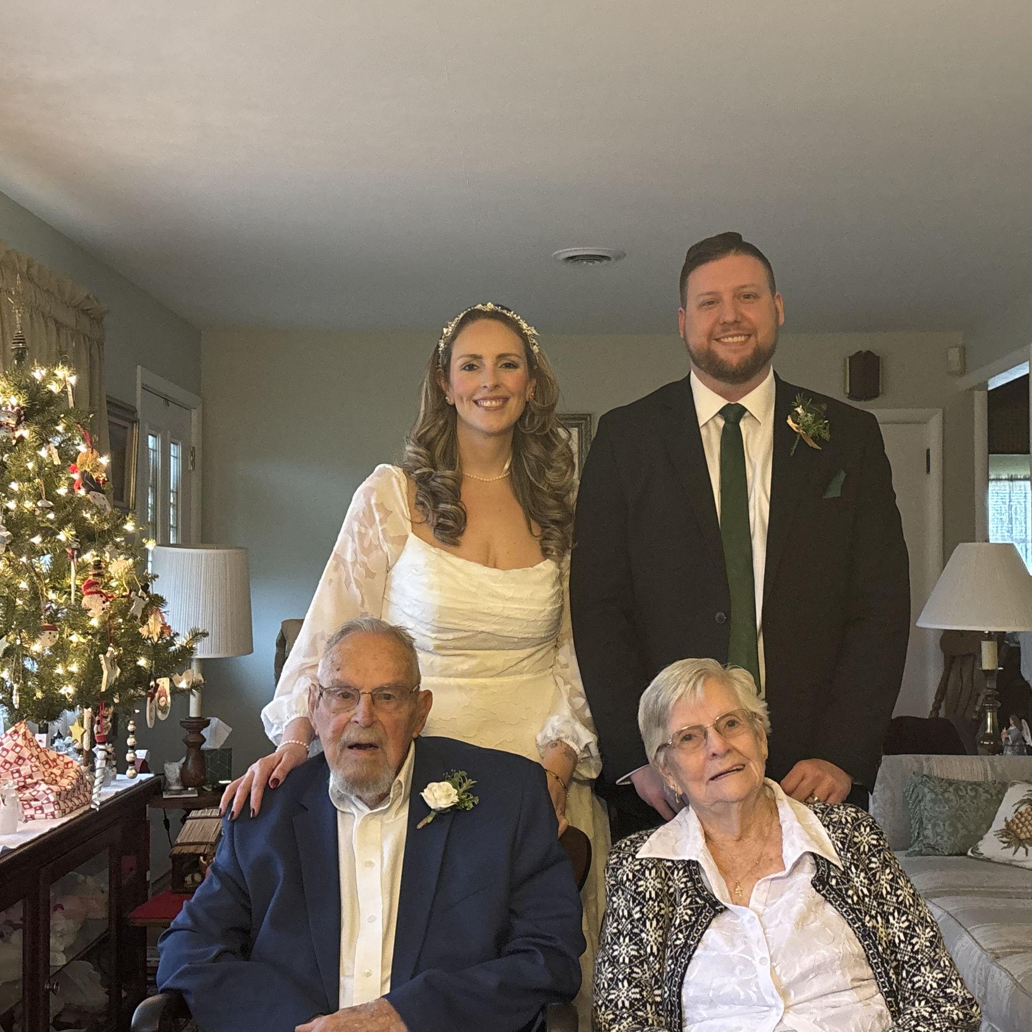 We were legally married on December 26th, 2025 to include Kait's grandparents in the wedding celebrations.