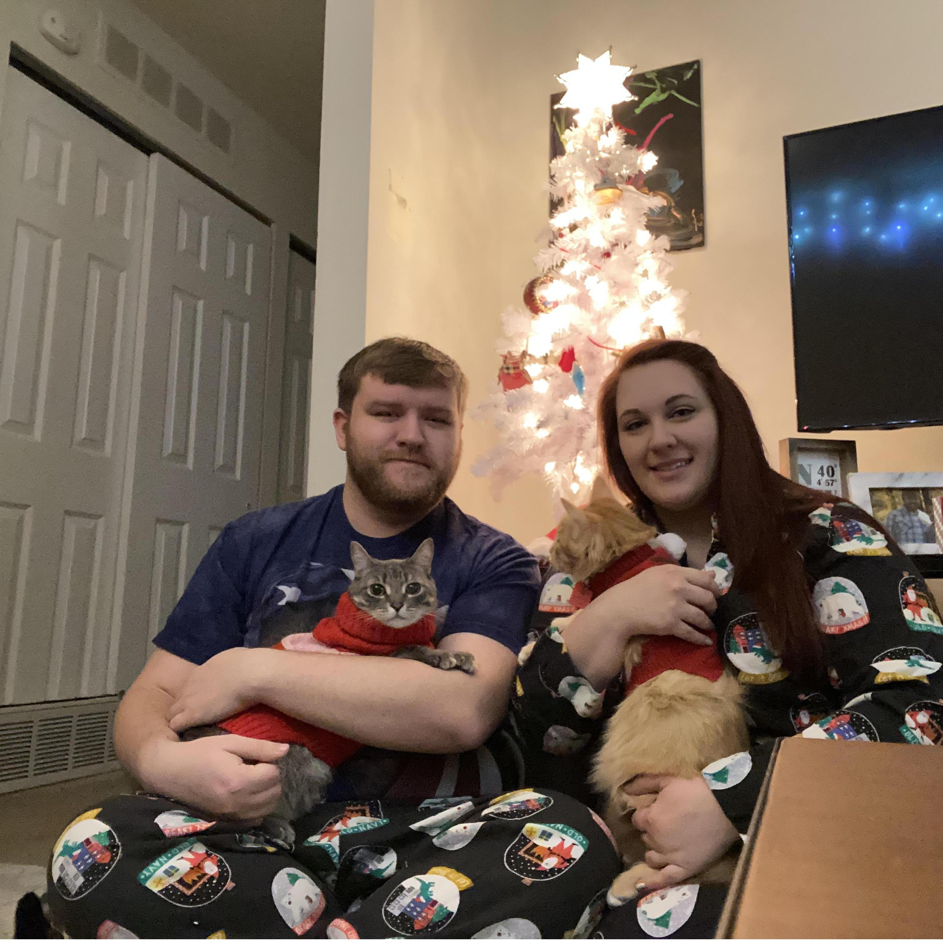 Our first Christmas together in our own place - 2019