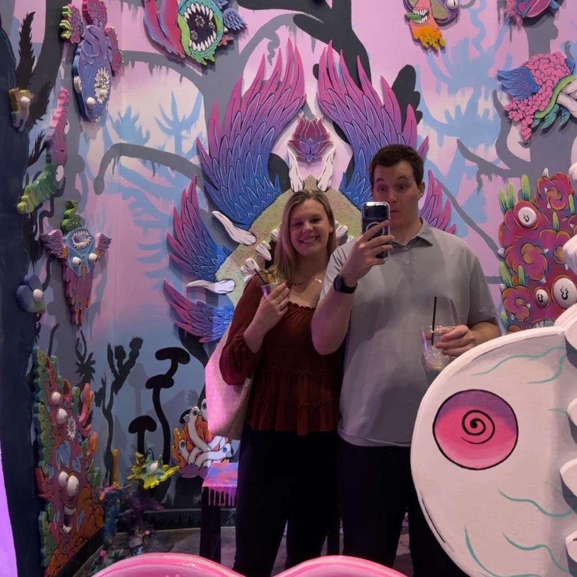 10-29-2025 | 4 year anniversary at Meow Wolf💜