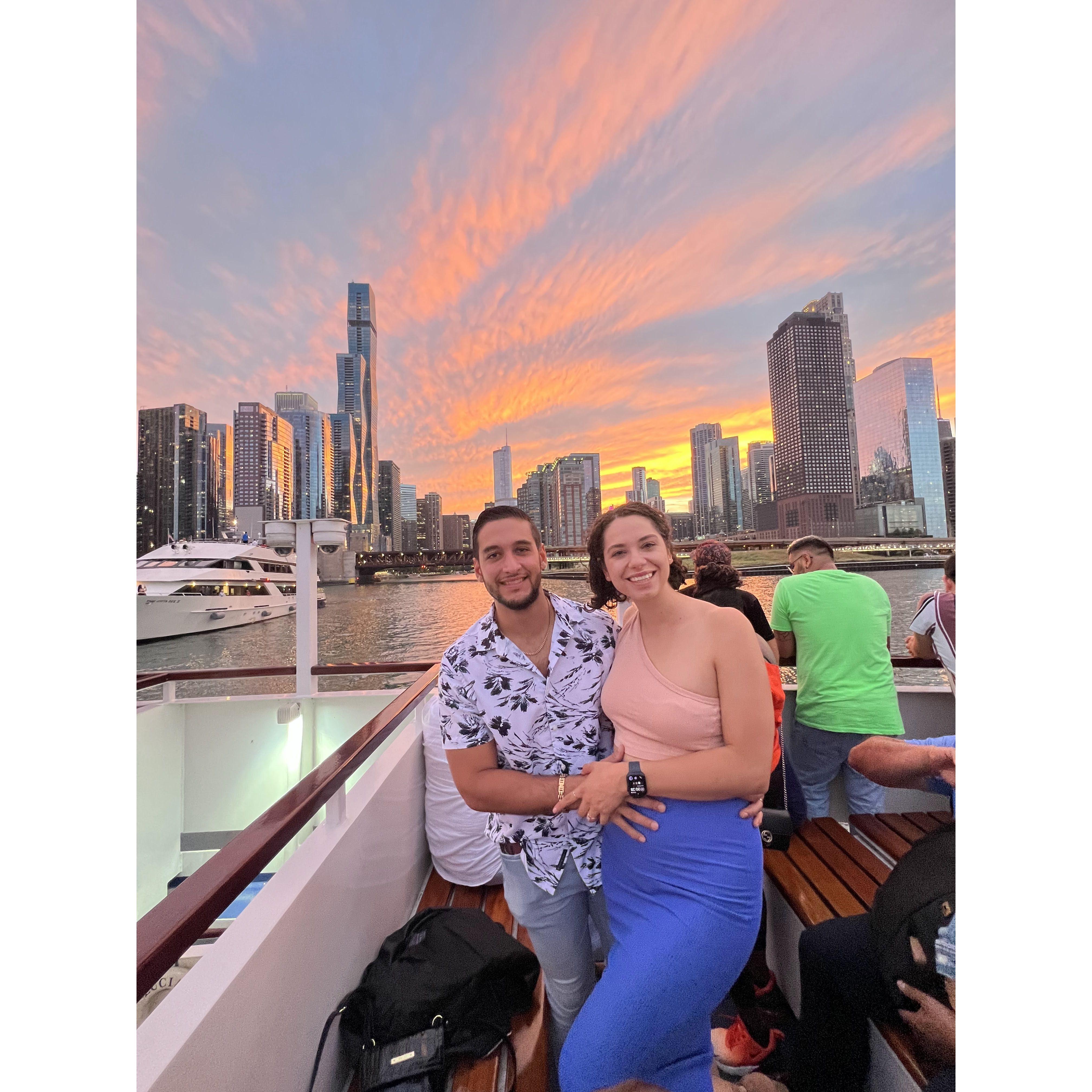 Our first fireworks boat tour - July 2023
