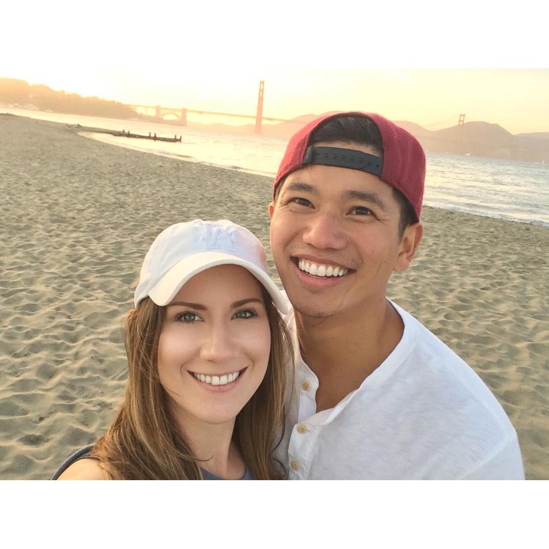 Chrissy Beach in San Francisco 
