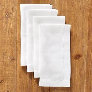 PB Classic Napkin, Set of 4 - White