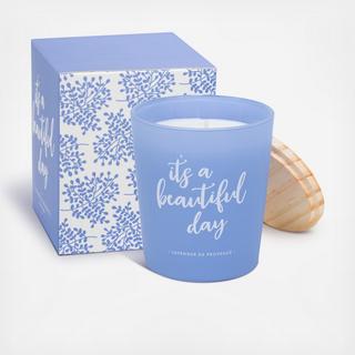 It's a Beautiful Day Lavender de Provence Candle