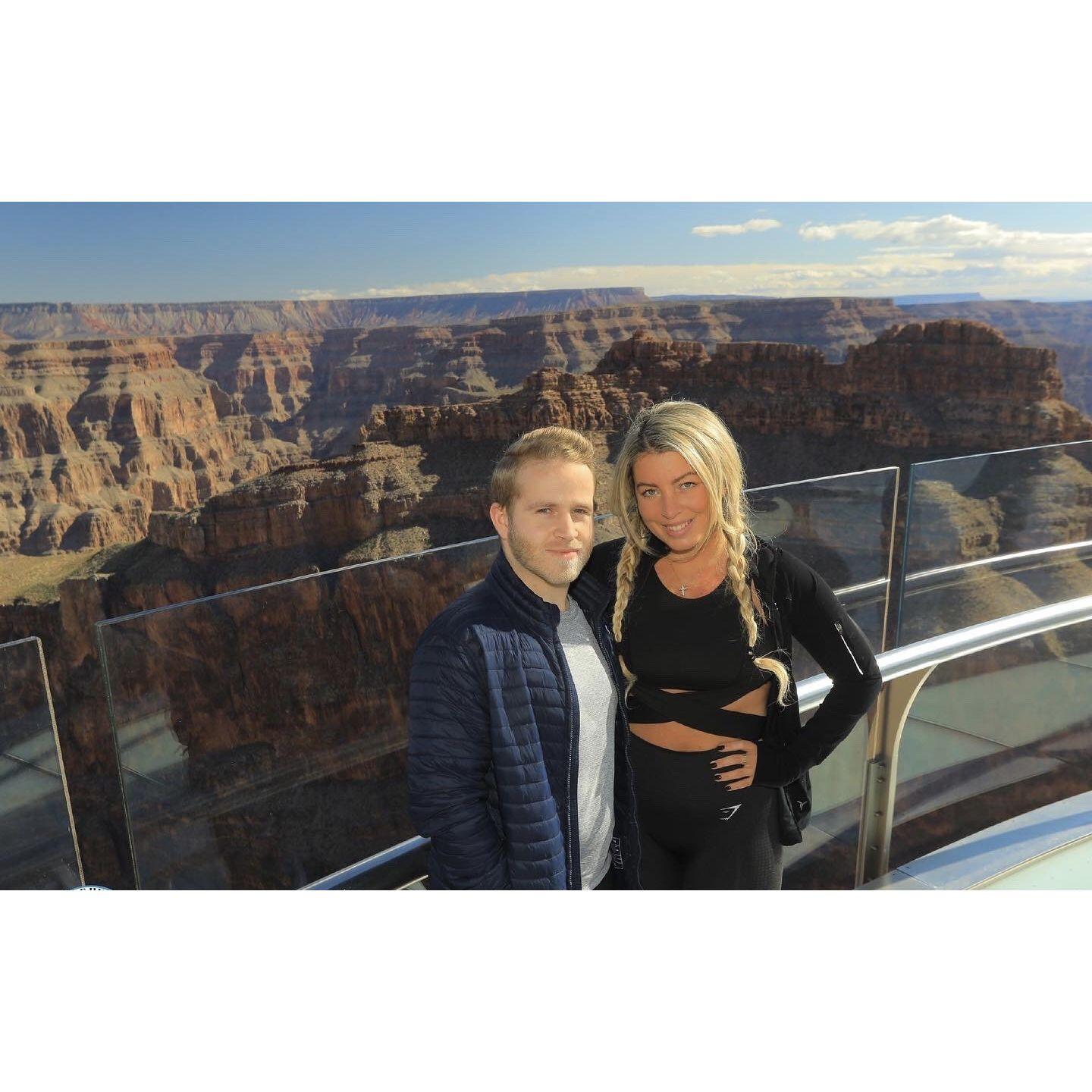The grand Canyon one of Ryans bucket list items