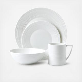 Jasper Conran Strata 16-Piece Dinnerware Set, Service for 4