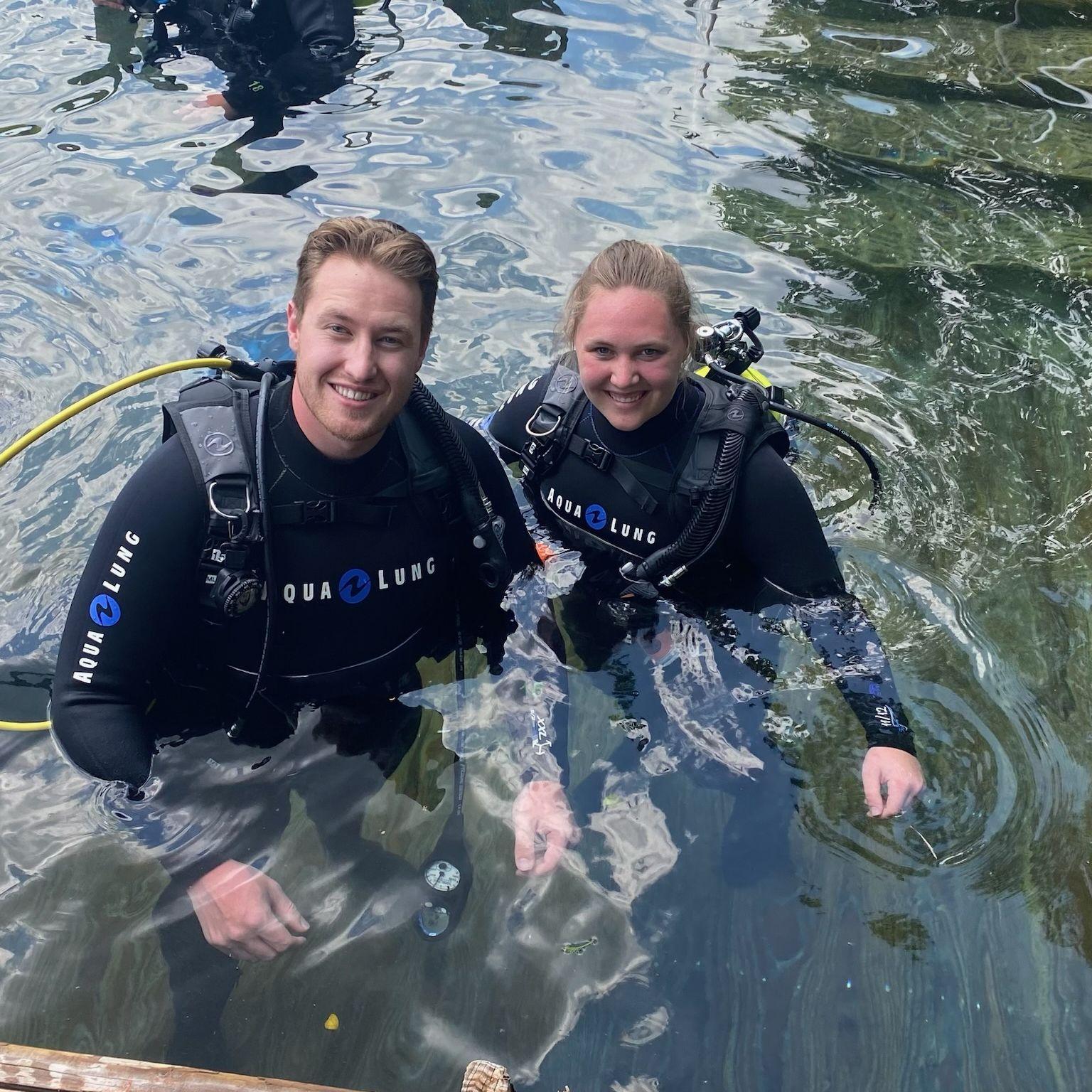 Got certified to SCUBA dive! This has been such a fun hobby to do together!