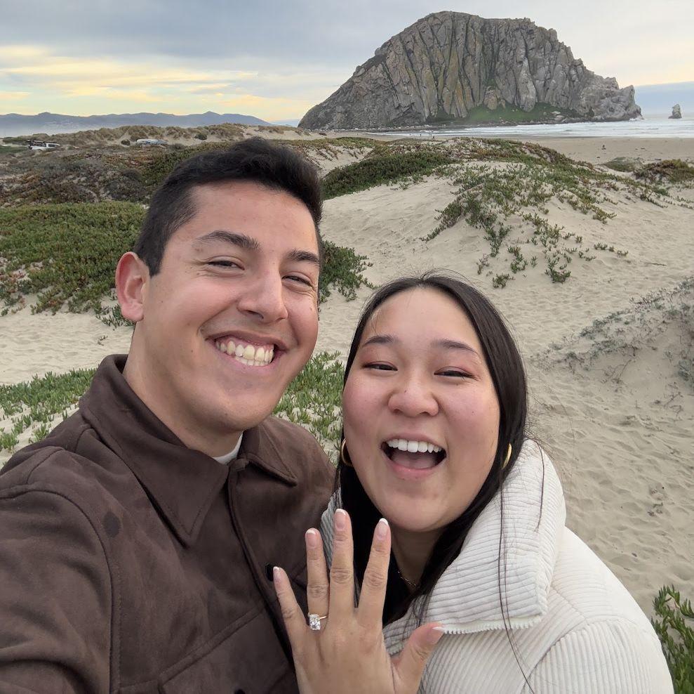 She said yes!