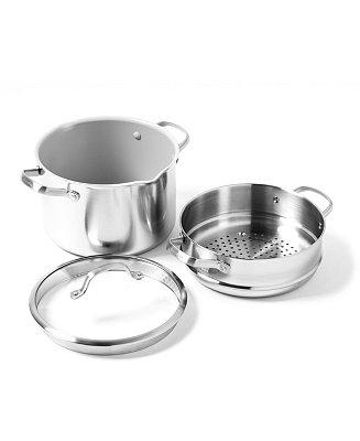 Venice Pro 8-Qt. Ceramic Non-Stick Stockpot & Lid