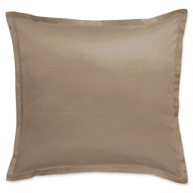 300-Thread-Count Cotton European Pillow Sham in Canvas