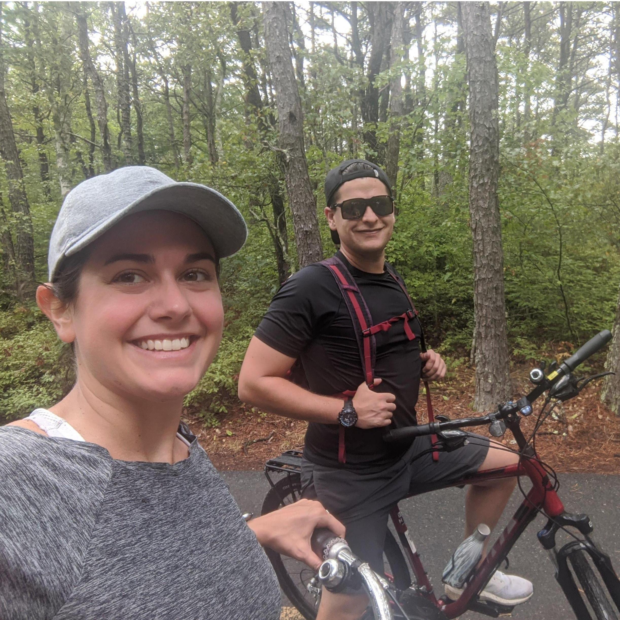 Biking in Cape Cod