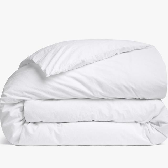 Parachute - Brushed Cotton Duvet Cover - Queen - White