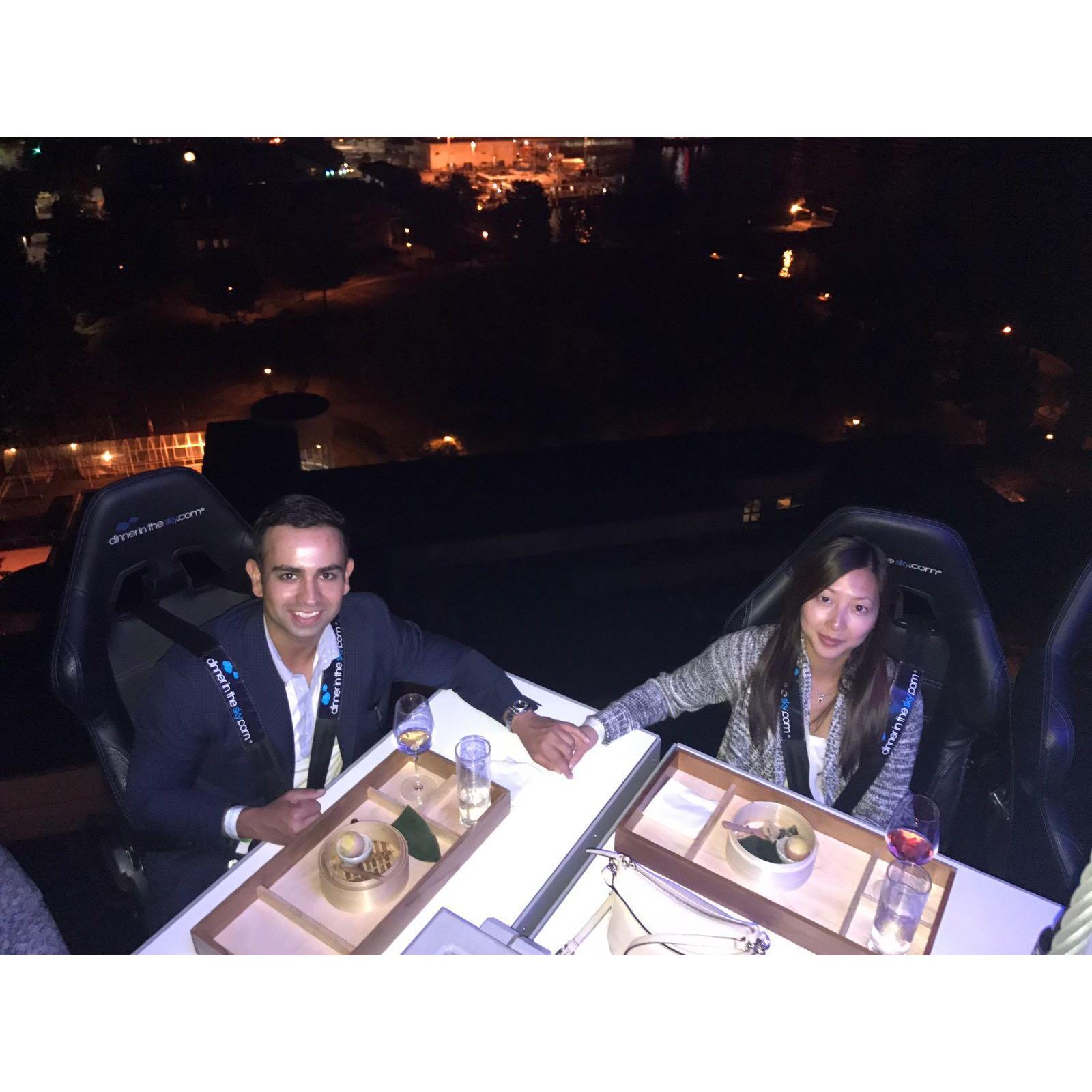 Dinner in the Sky - Vancouver, BC