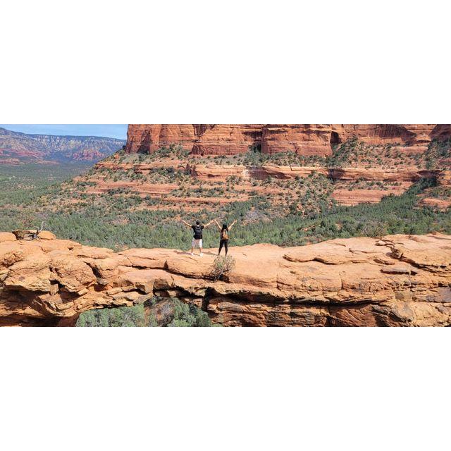Hiked AND walked on Devil's Bridge in Arizona!