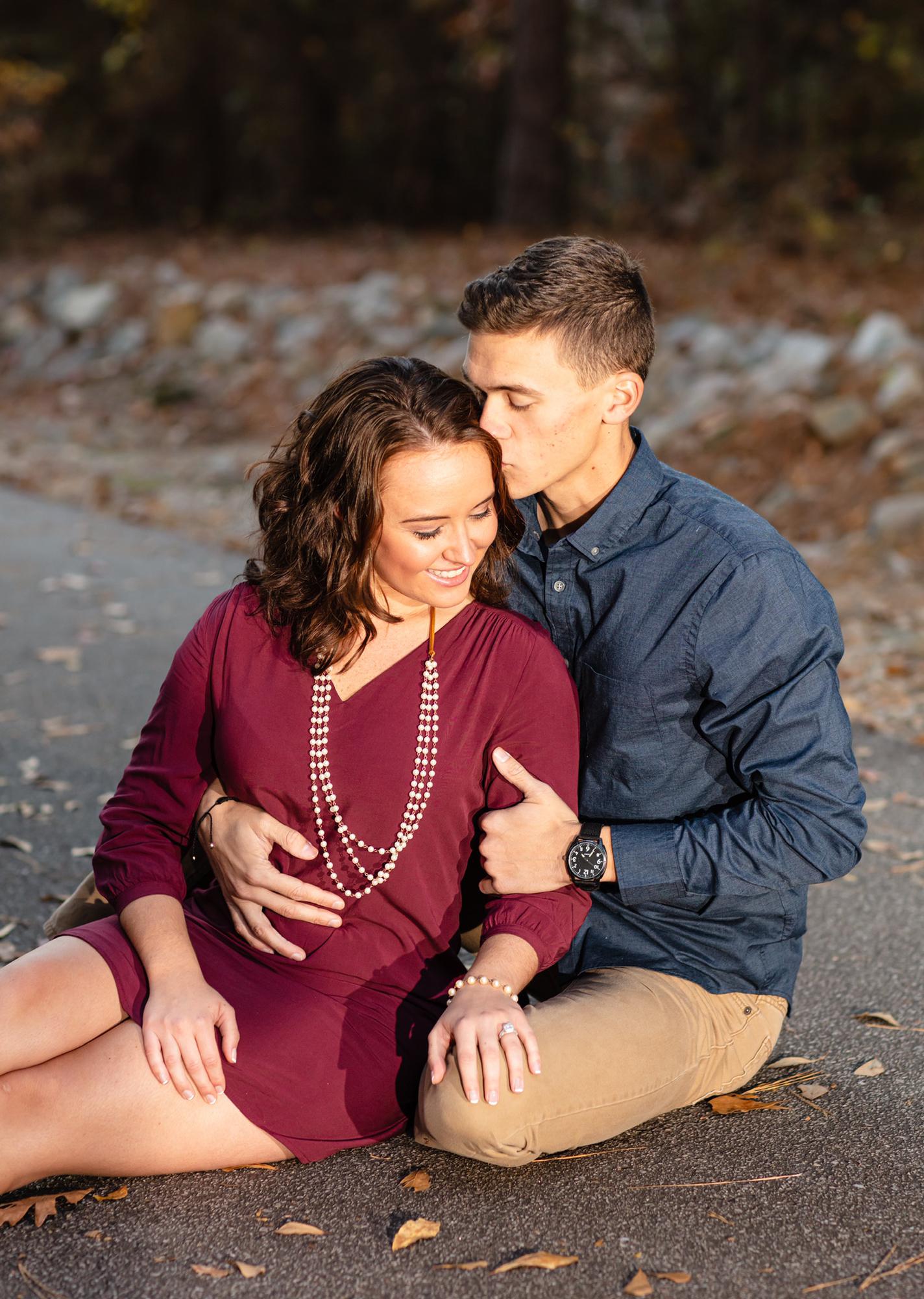 Engagement picture by Caitlin Gregory Photography