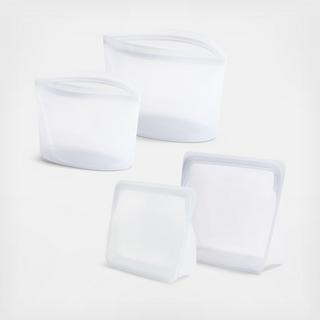 Leftover Reusable Silicone 4-Piece Set