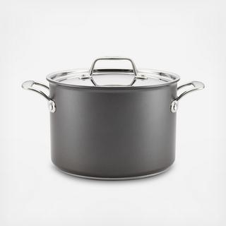 Thermal Pro Hard Anodized Nonstick Covered Stock Pot