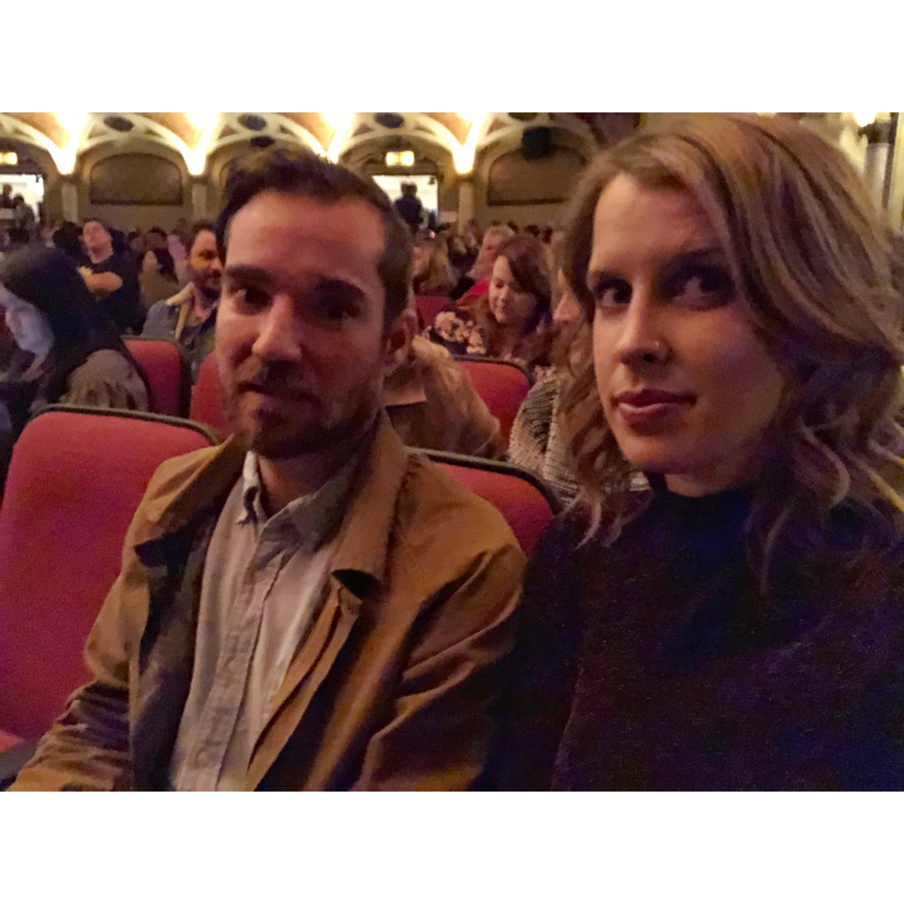 Seeing John Mulaney, a favorite comedian, on tour