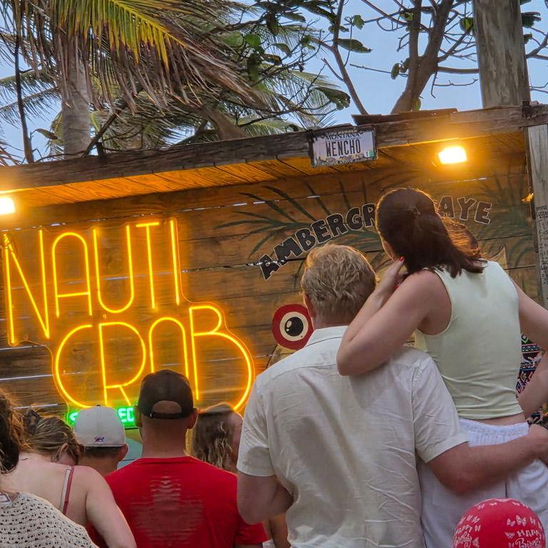 Hermit Crab races in Belize