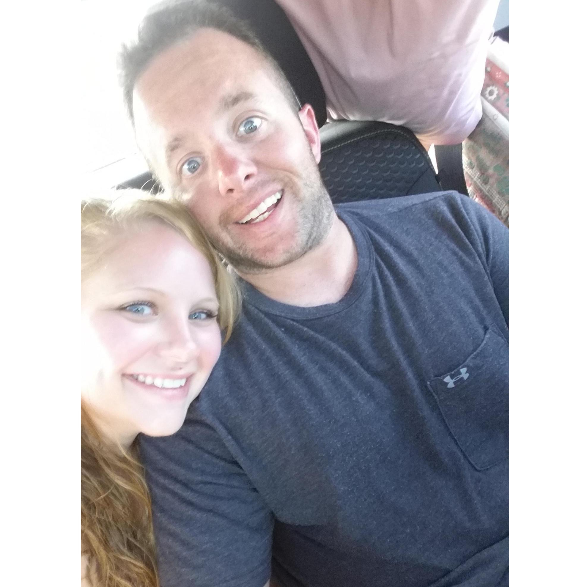 On their way to play mini-golf, OBX
July 2017