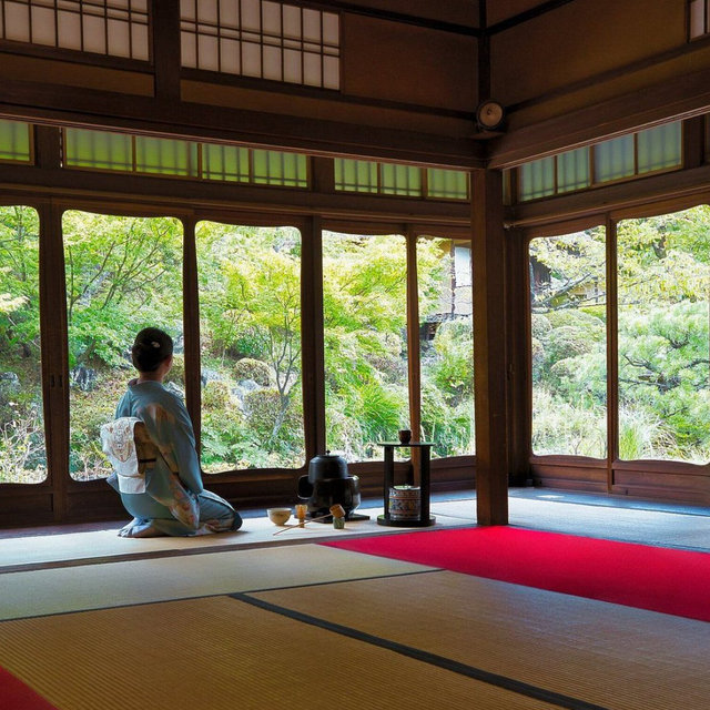 Tea Ceremony on our Honeymoon