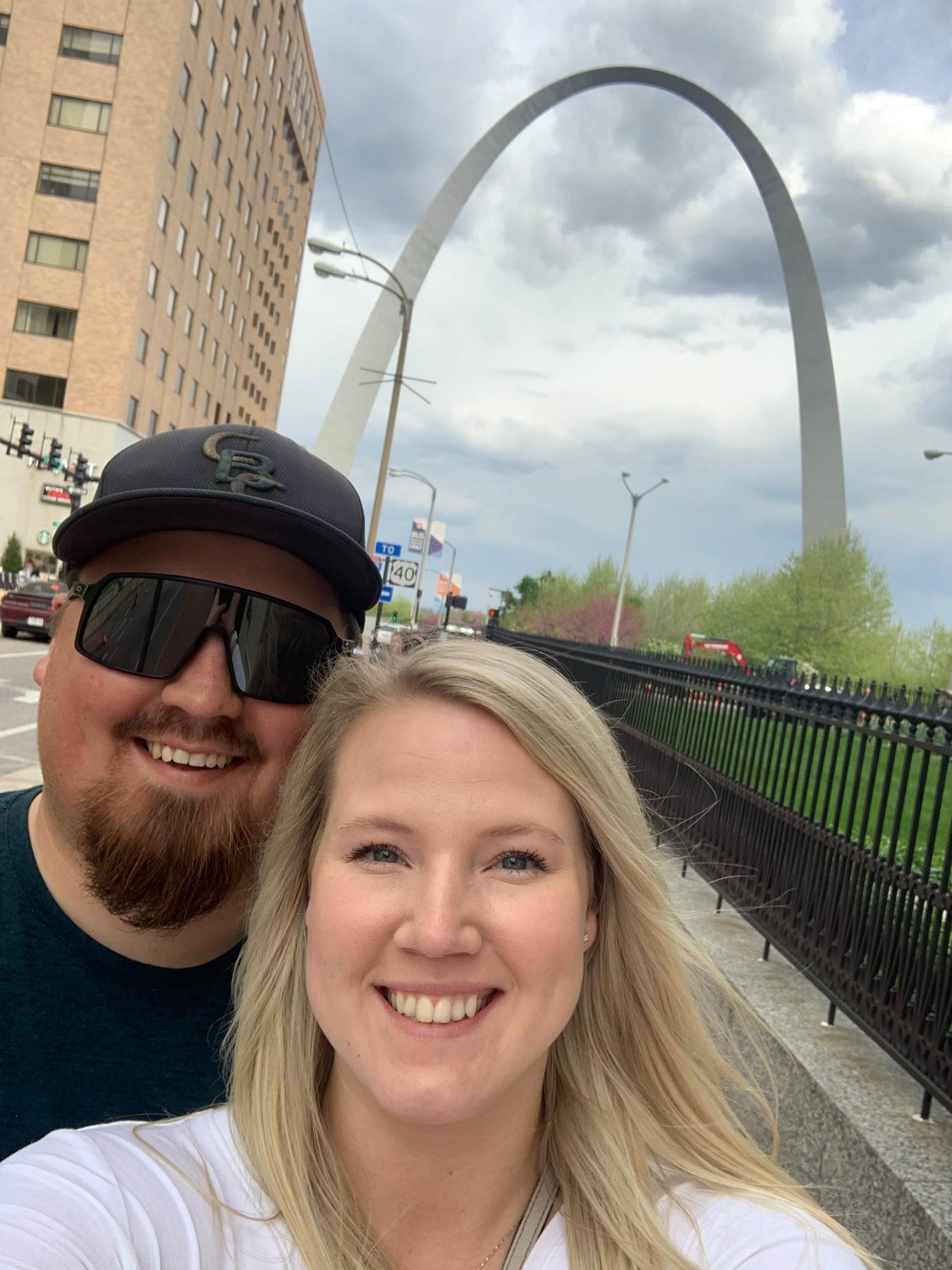 Trip to St. Louis with my family!