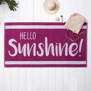 Full of Sunshine Beach Towel, Set of 2