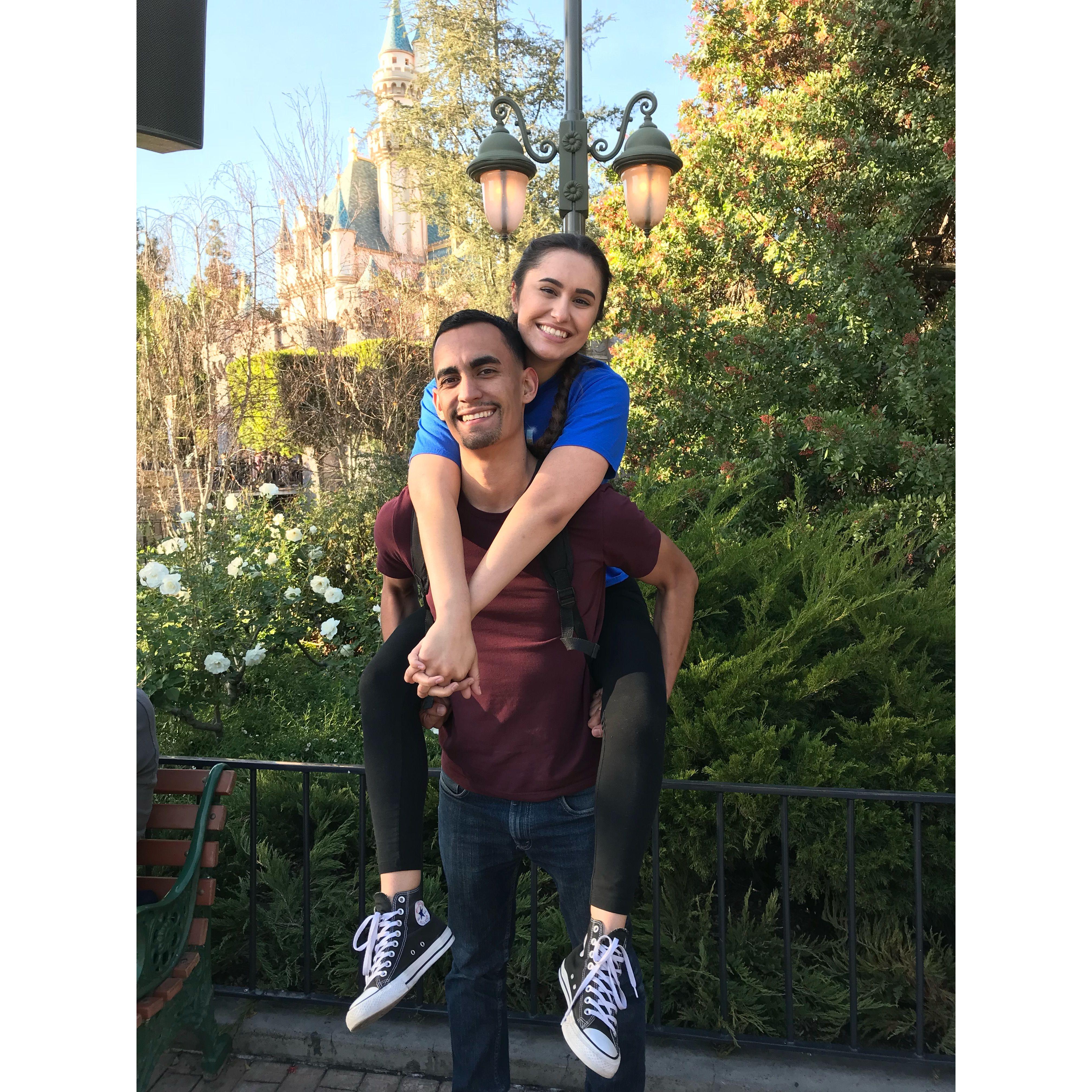 One of many trips to Disney