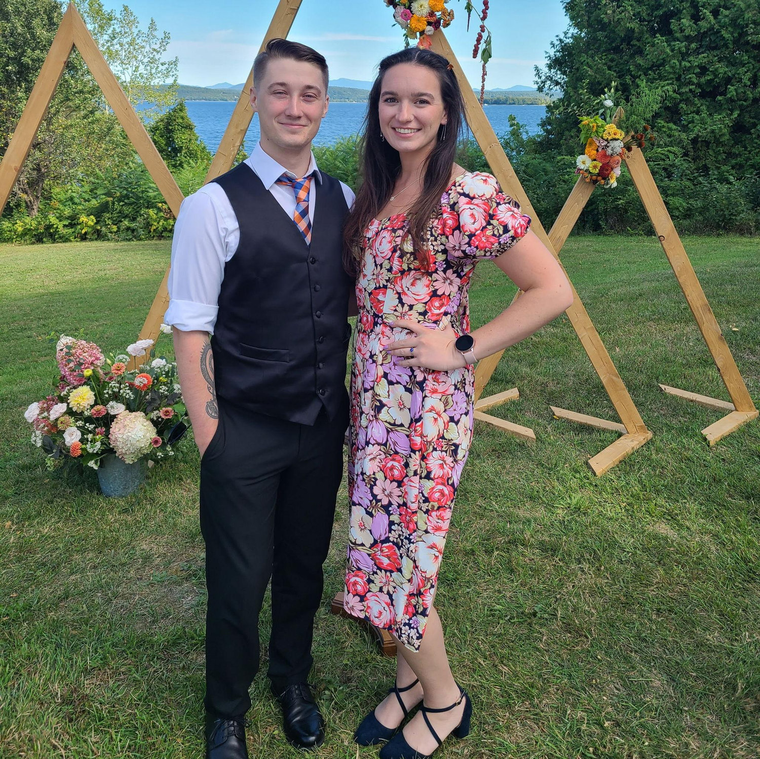 Wedding in Lake Champlain, Congrats Robbie and Laura! (2022)