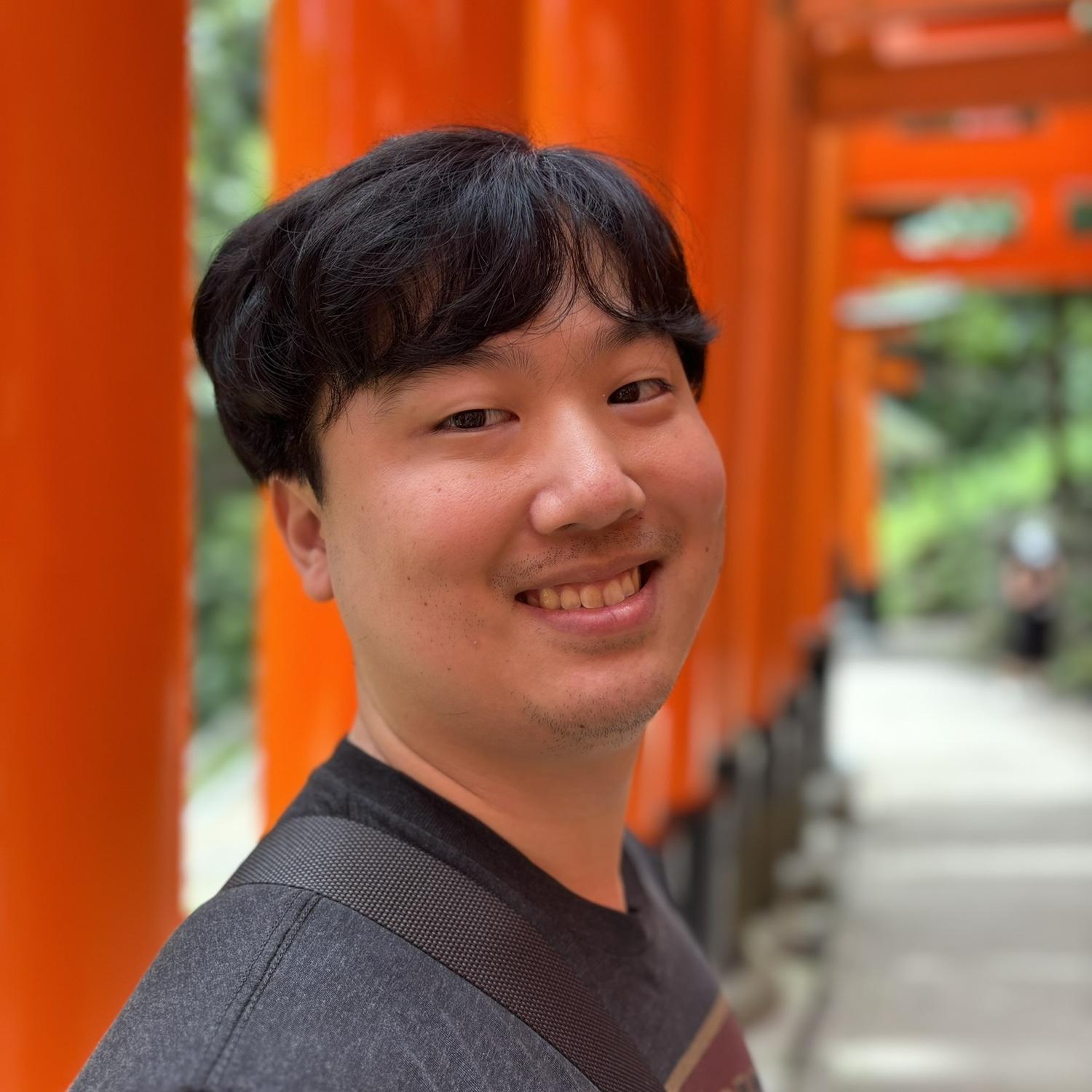 Matt’s portrait at Fushimi Inari Shrine!