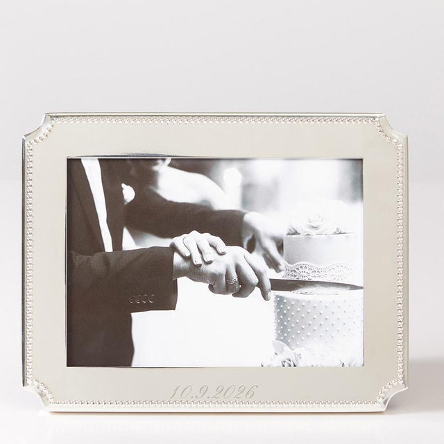 Celebration Beaded Photo Frame - Style AJ9 - “10.9.2026”