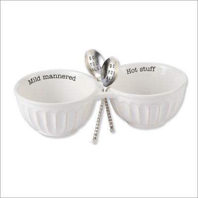 Mud Pie® 3-Piece Salsa Double Dip Set