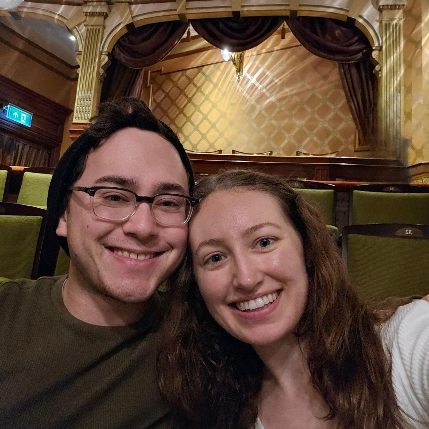 Our first broadway show, Hamilton!