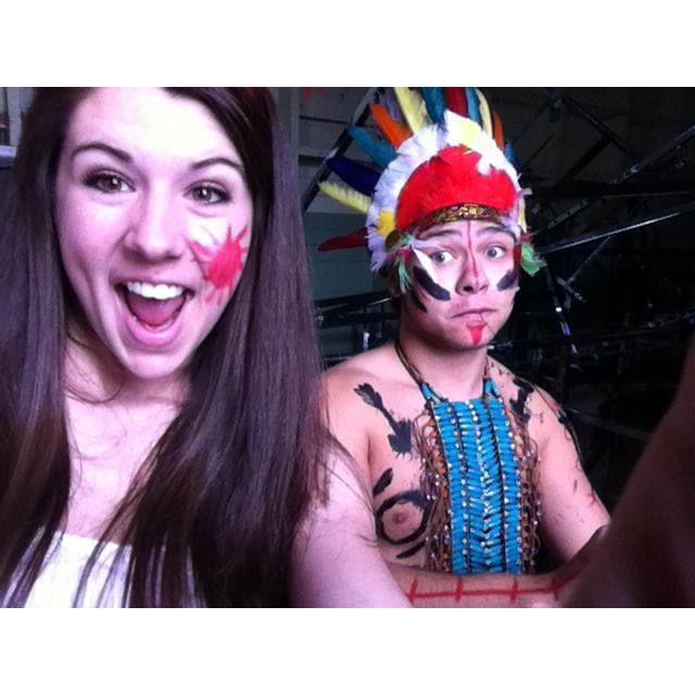 Our first photo together in high school. Just best friends back in the day. We were dressed up for Jacob's brother's birthday party.