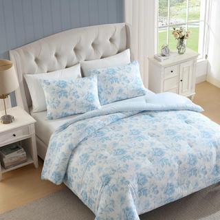 Anja Textured Toile 7-Piece Comforter & Sheet Set