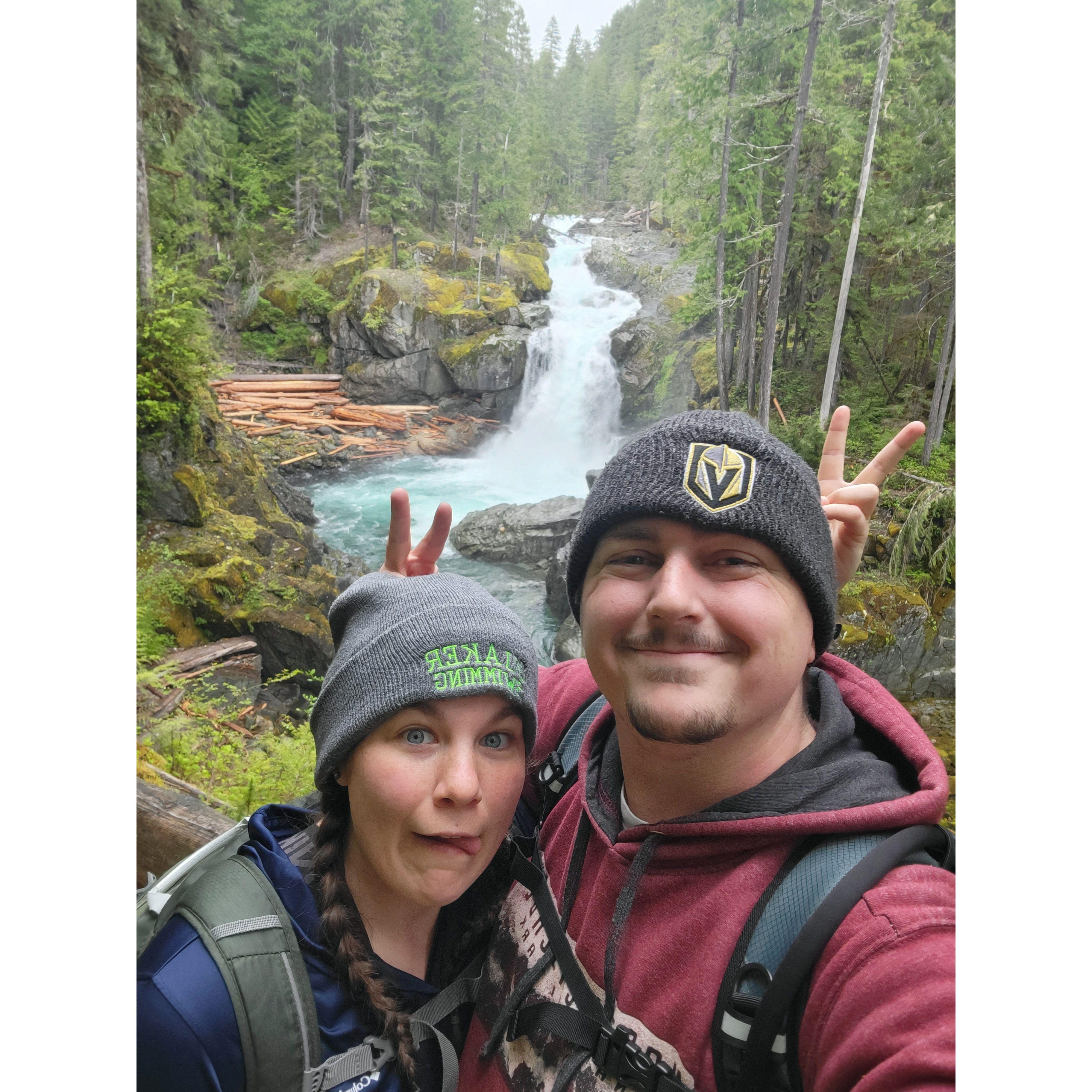 Carter Falls, WA, (2024)