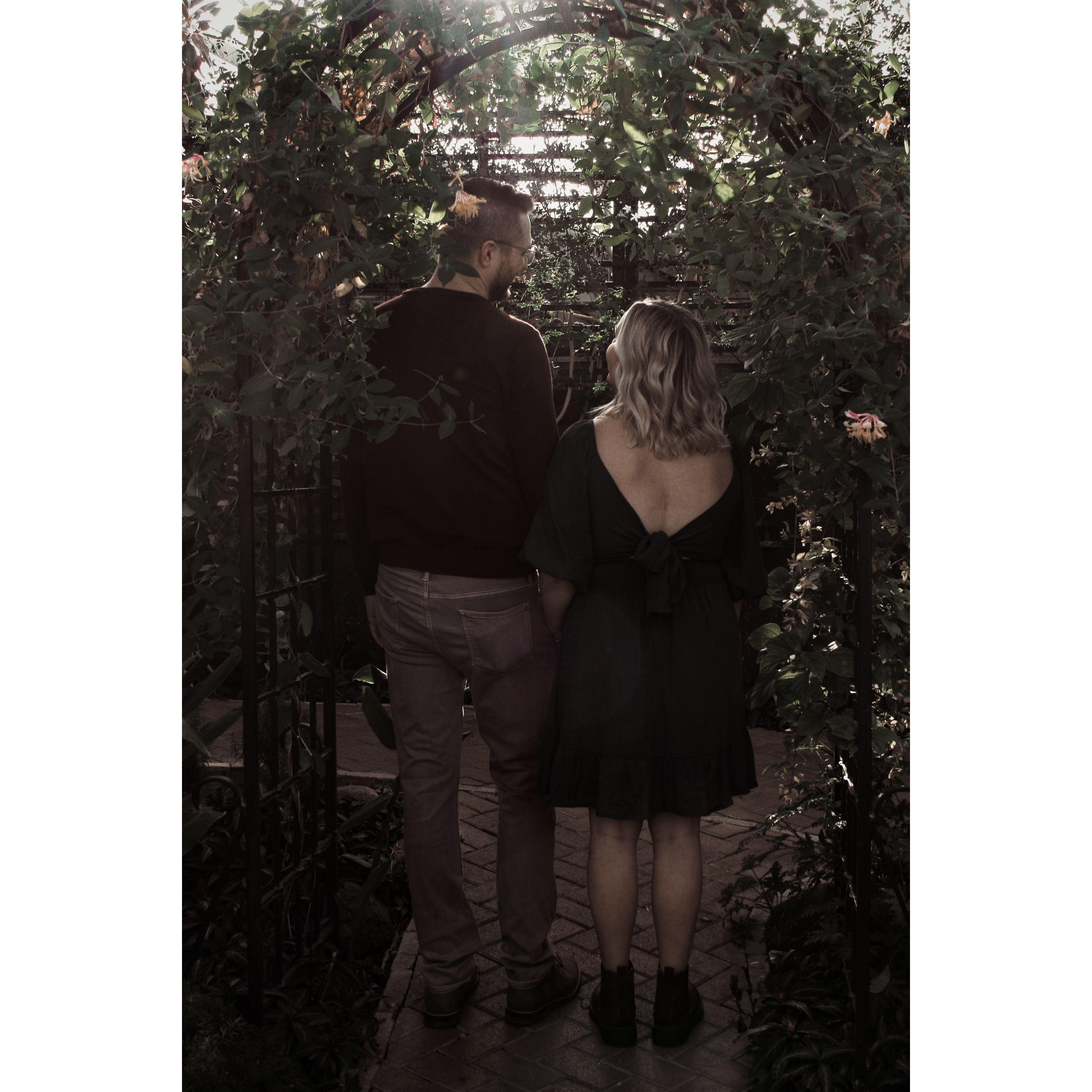 Engagement photo taken in Milwaukee, WI by Taylor Olsen & edited by Ash. November 2022