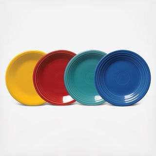 Classic Rim Assorted Salad Plate, Set of 4