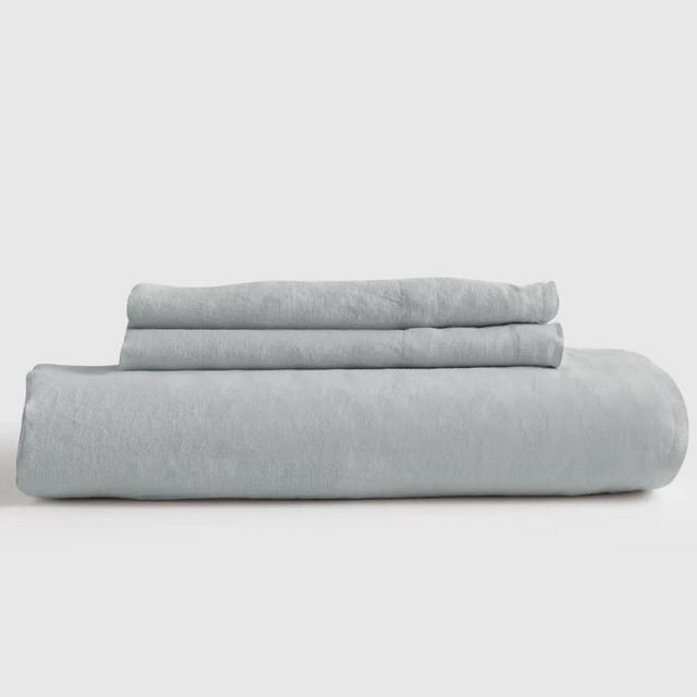 European Linen Fitted Sheet Set | King Size