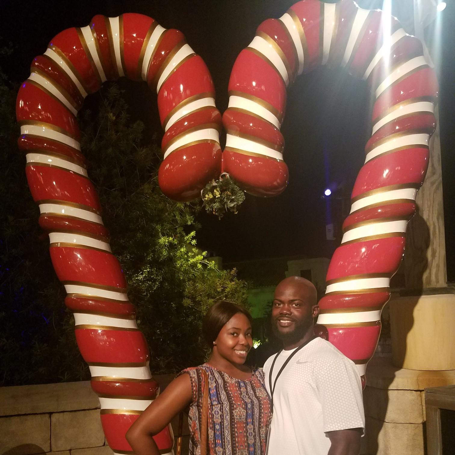 The beginning of our Holiday Theme Park Tradition! We spent our 1 year Anniversary at Sea World Orlando, December 23, 2016.