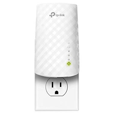 TP-Link | AC750 WiFi Range Extender - Dual Band Cloud App Control | 2019 Release | Up to 750Mbps | One Button Setup Repeater, Internet Booster, Access Point | Smart Home & Alexa Devices (RE220)