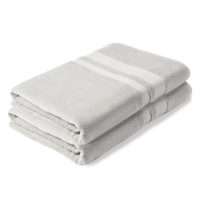 Bath Sheet Pair - Timberwolf