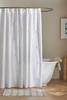 Bow Shower Curtain