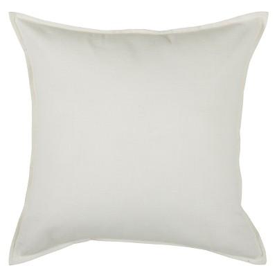 Off White Solid Throw Pillow 20"x20" - Rizzy Home