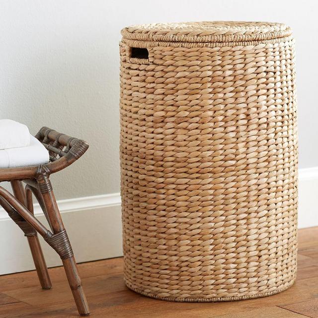 Savannah Seagrass Handcrafted Round Hamper