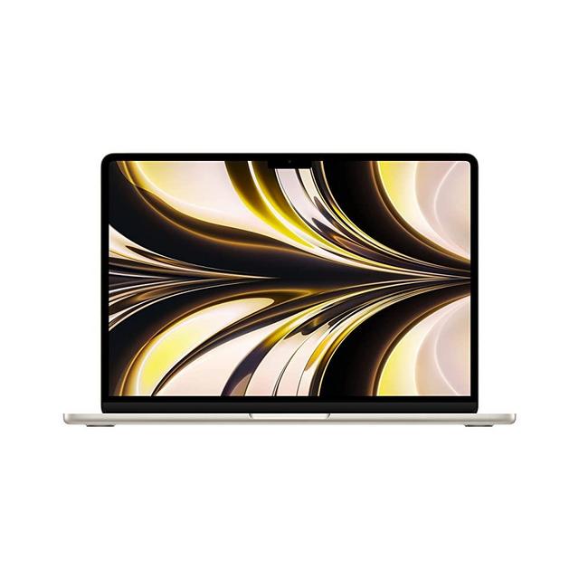 2022 Apple MacBook Air Laptop with M2 chip: 13.6-inch Liquid Retina Display, 8GB RAM, 256GB SSD Storage, Backlit Keyboard, 1080p FaceTime HD Camera. Works with iPhone and iPad; Starlight