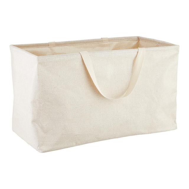 Umbra Natural Large Rectangular Shimmer Crunch Bin