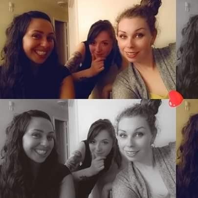 Bride to be and Maids of Honor